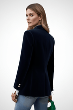 Blazer Dames Getailleerd Revers Klassiek – Kantoor | Miss Madera - Miss Madera MIS-1YCEP9