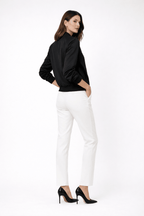 Bomberjas Dames Geribbelde Boorden Rits – Herfst | Miss Madera - Miss Madera MIS-9ZR7FR