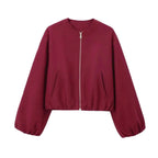 Bomberjas Dames | Lichtgewicht Ritssluiting Casual - Miss Madera