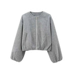 Bomberjas Dames | Lichtgewicht Ritssluiting Casual - Miss Madera
