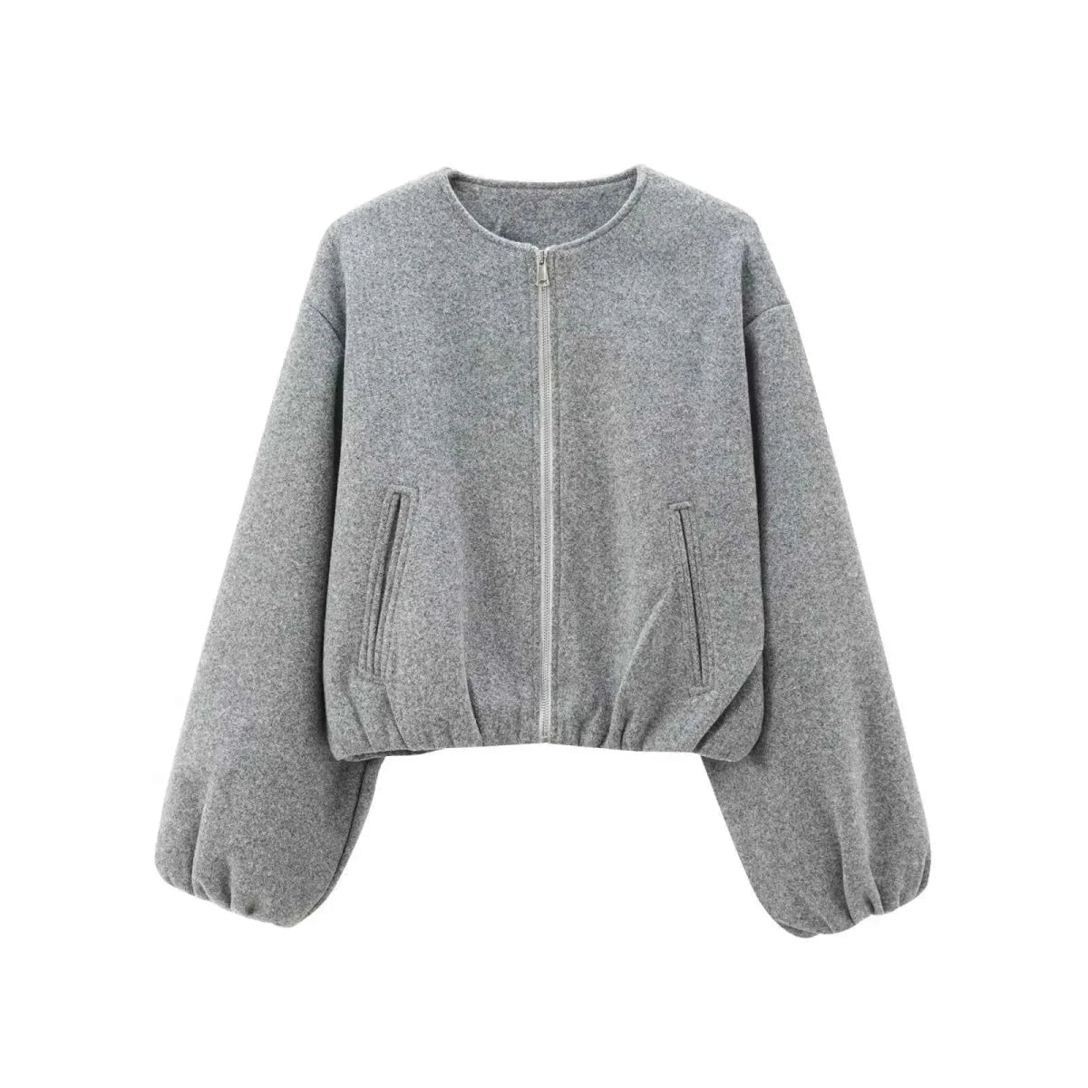 Bomberjas Dames | Lichtgewicht Ritssluiting Casual - Miss Madera