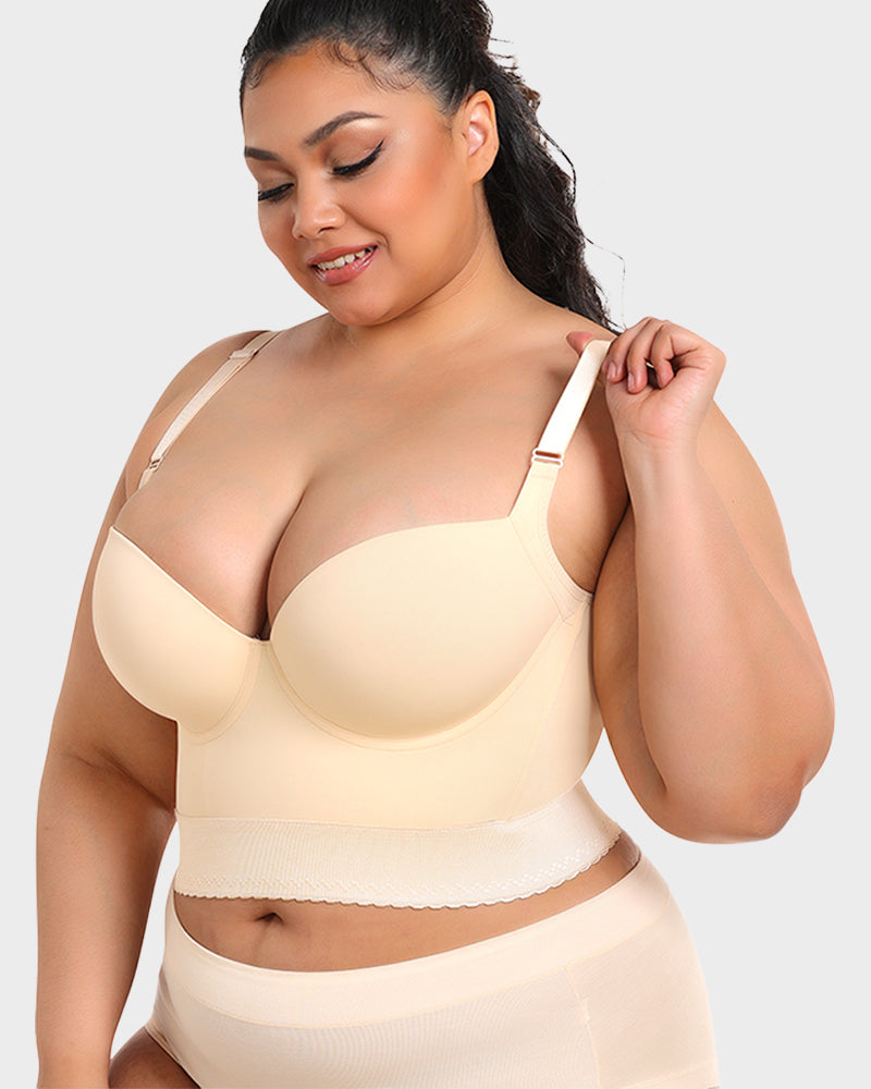 Miss | BH Dames Longline Push-up - Polyamide