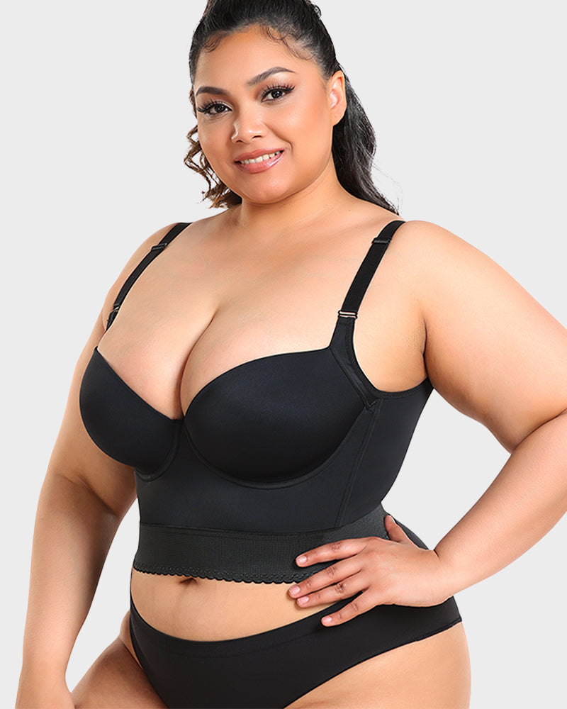 Miss | BH Dames Longline Push-up - Polyamide