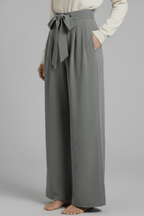 Broek Dames Palazzo Wijde Pijpen Hoge Taille – Casual | Miss Madera - Miss Madera MIS-ZJZZGT