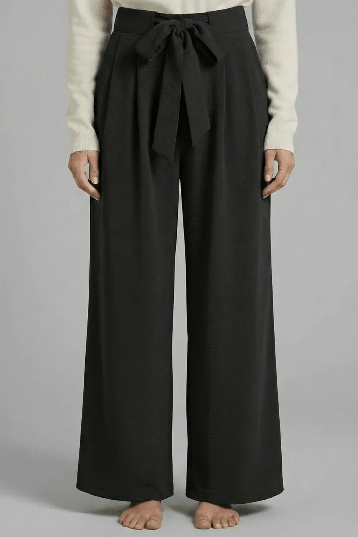 Broek Dames Palazzo Wijde Pijpen Hoge Taille – Casual | Miss Madera - Miss Madera MIS-6HVFUS