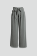 Broek Dames Palazzo Wijde Pijpen Hoge Taille – Casual | Miss Madera - Miss Madera MIS-955LAR