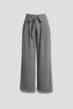 Broek Dames Palazzo Wijde Pijpen Hoge Taille – Casual | Miss Madera - Miss Madera MIS-955LAR