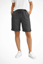Capri Broek Dames Relaxed Fit | Modern - Linnen - Miss Madera