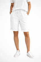 Capri Broek Dames Relaxed Fit | Modern - Linnen - Miss Madera