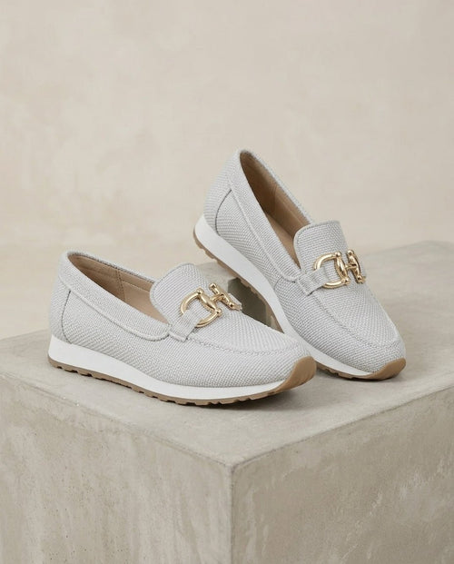 Casual Ademende hoge Loafers | Veelzijdig Effen Design - Miss Madera