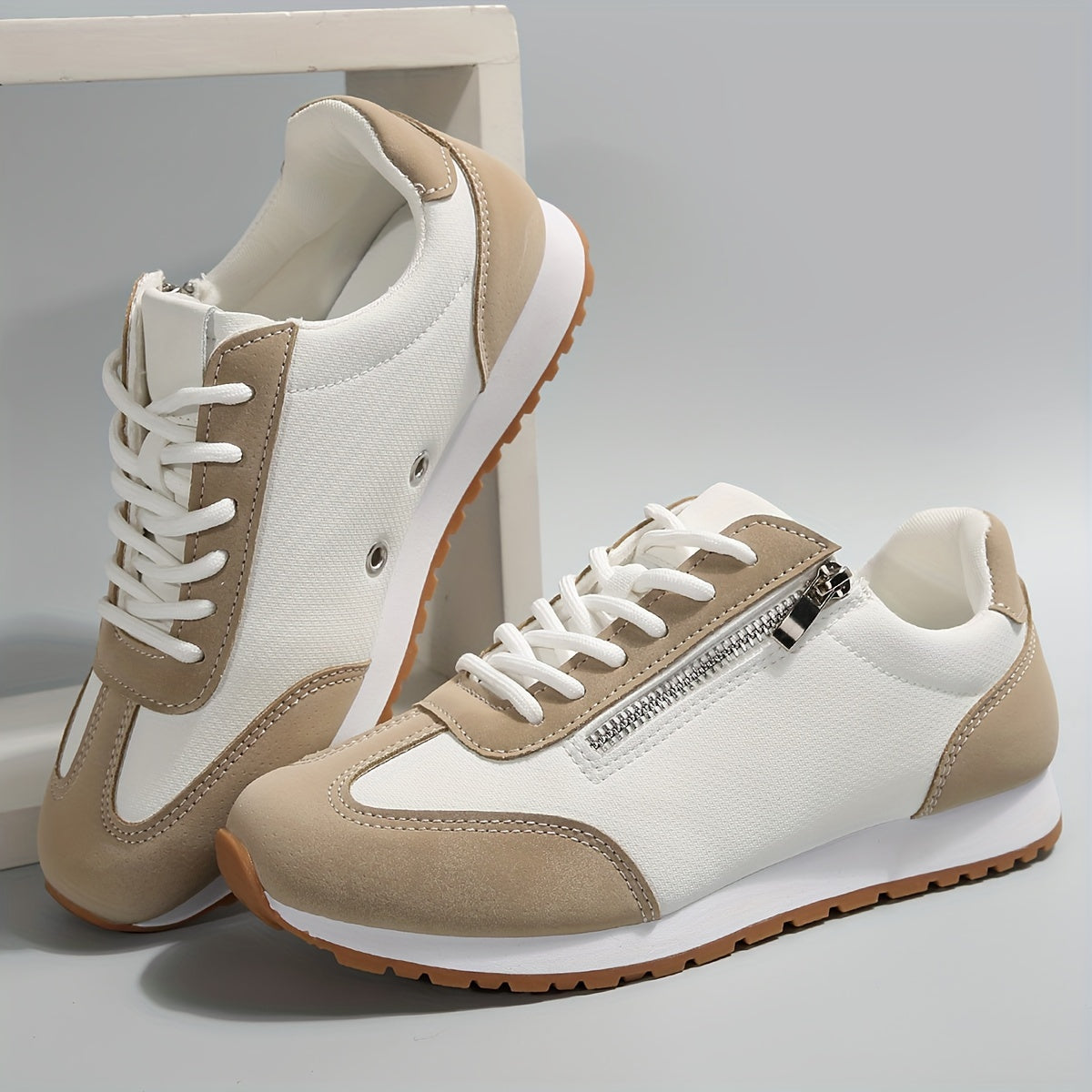 Sneakers Dames Brede Teenruimte Ondersteunend Voetbed