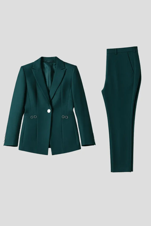 Co-ord Set Dames Blazer & Rechte Broek – Kantoor | Miss Madera - Miss Madera MIS-J9RP8U