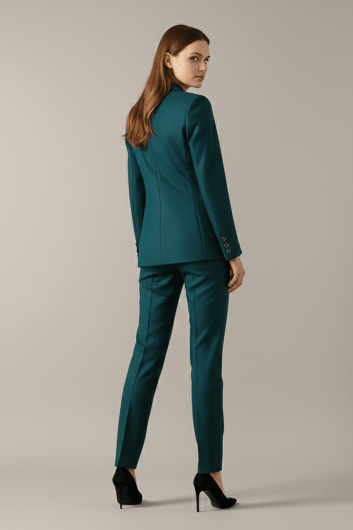 Co-ord Set Dames Blazer & Rechte Broek – Kantoor | Miss Madera - Miss Madera MIS-0NSAWF