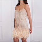 Cocktailjurk Dames | A - lijn Strapless Elegant - Miss Madera