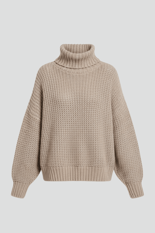 Coltrui Dames Getextureerd Relaxed Fit Gebreid – Winter | Miss Madera - Miss Madera MIS-0PQ9K9