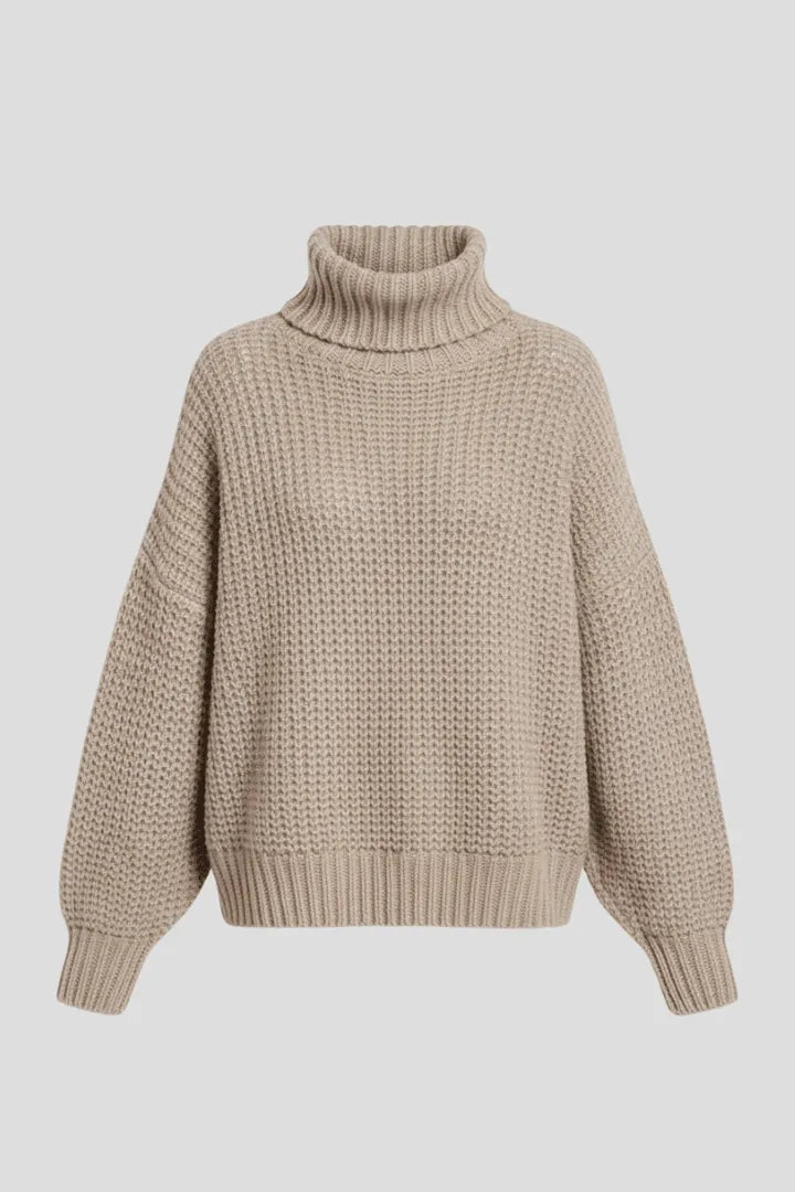Coltrui Dames Getextureerd Relaxed Fit Gebreid – Winter | Miss Madera - Miss Madera MIS-0PQ9K9
