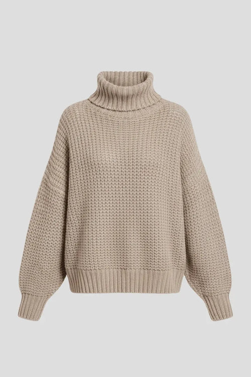 Coltrui Dames Getextureerd Relaxed Fit Gebreid – Winter | Miss Madera - Miss Madera MIS-0PQ9K9