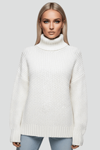 Coltrui Dames Getextureerd Relaxed Fit Gebreid – Winter | Miss Madera - Miss Madera MIS-YJ5VQW