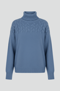 Coltrui Dames Kabelpatroon Rechte Fit Gebreid – Winter | Miss Madera - Miss Madera MIS-ENZ2NU
