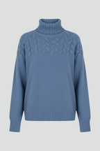 Coltrui Dames Kabelpatroon Rechte Fit Gebreid – Winter | Miss Madera - Miss Madera MIS-ENZ2NU