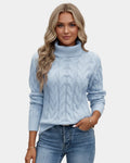 Coltrui Dames Kabelpatroon Wol Regular Fit – Winter | Miss Madera - Miss Madera MIS-THIEA7