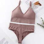 Lingerie Dames Wit Push-Up Sportbeha Naadloos – Actief & Sexy