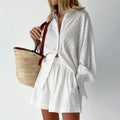 Miss | Co-ord Set Dames Zomer Casual - Katoen