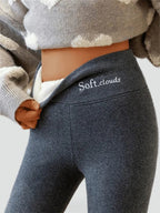 Miss | Legging Dames Fleecegevoerd Hoge Taille