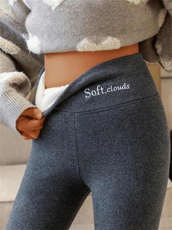 Miss | Legging Dames Fleecegevoerd Hoge Taille