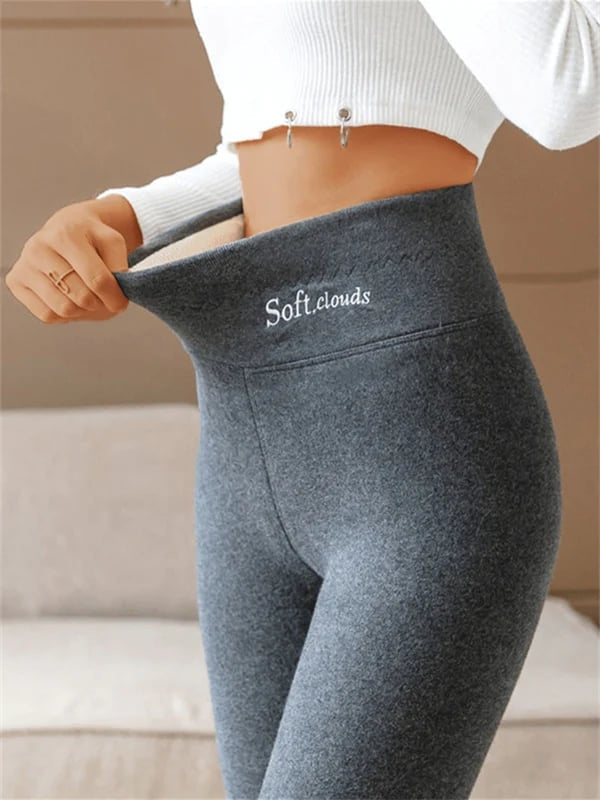 Miss | Legging Dames Fleecegevoerd Hoge Taille