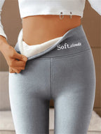 Miss | Legging Dames Fleecegevoerd Hoge Taille