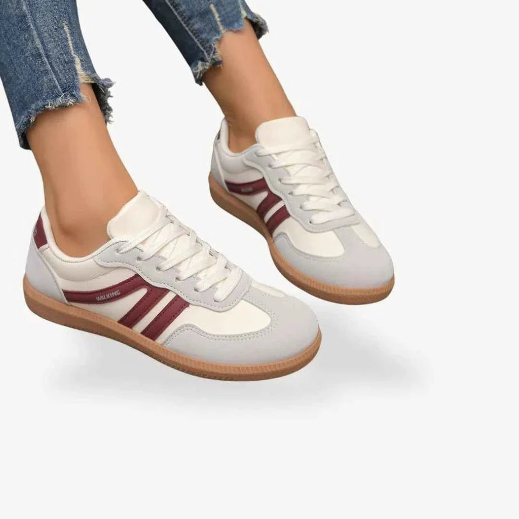 Dames Sneakers | Lichtgewicht Ademend Neutrale Tinten - Miss Madera