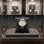 Dameshorloge | Getextureerde Wijzerplaat - leren Band | Miss Madera - Miss Madera