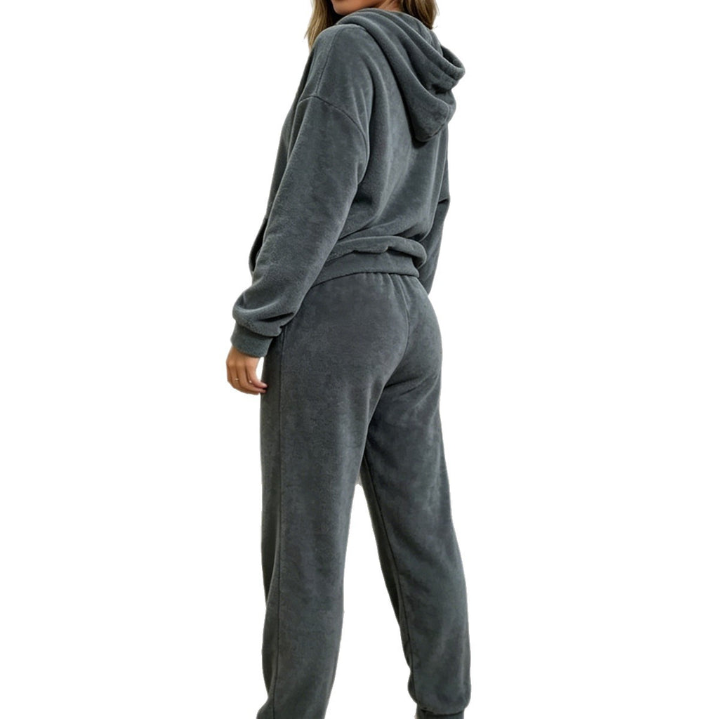 Co-ord set Dames Hoodie & Broek Dikke Fleece