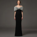 Jurk Dames Off-Shoulder Mermaid Vloerlang Galajurk