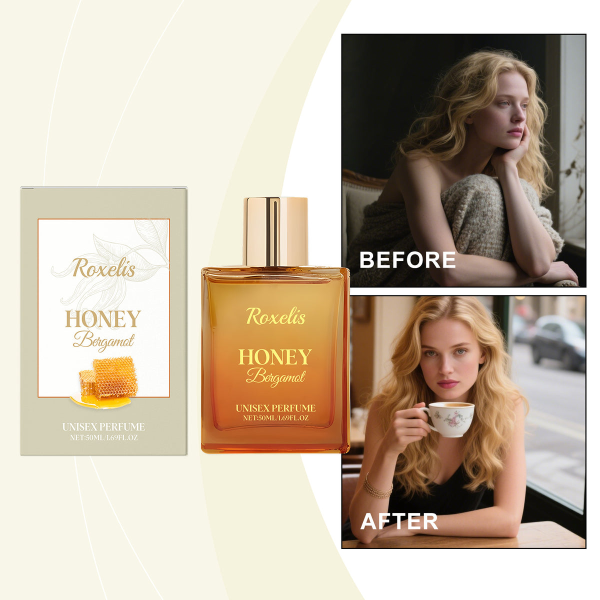 Parfum Dames Honing Bergamot Licht & Fris