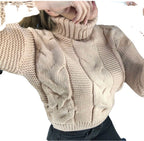 Trui Dames Coltrui Kabelbreisel Relaxed Fit