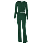 Co-ord set Dames Hoodie Rits Lange Broek Sportief