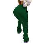 Broek Dames Loose Fit Rechte Pijp Trekkoord