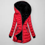 Miss | Winterjas Dames Lang Getailleerd Gewatteerd - Polyester