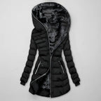 Miss | Winterjas Dames Lang Getailleerd Gewatteerd - Polyester