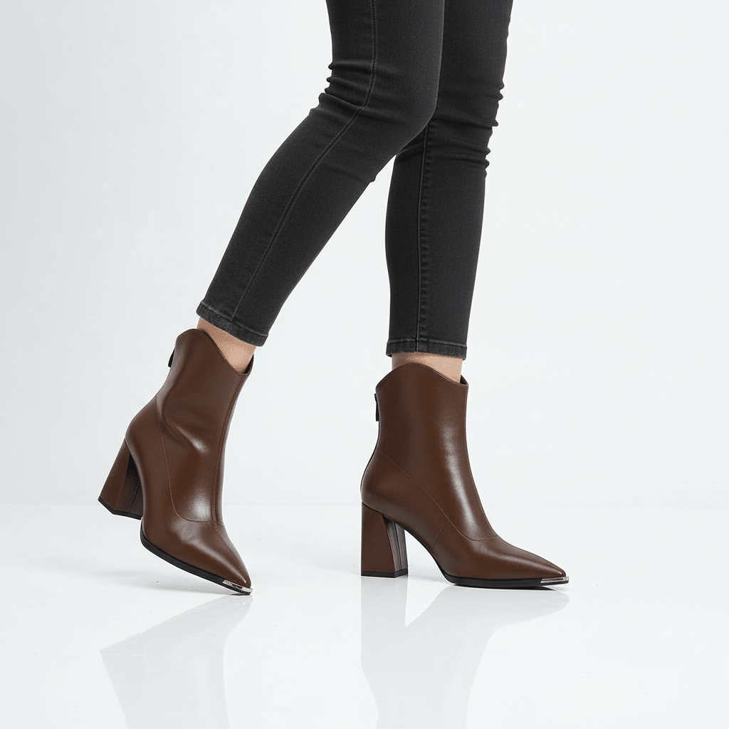 Enkellaarzen Western stijl vrouwen - Miss Madera