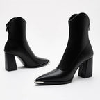 Enkellaarzen Western stijl vrouwen - Miss Madera