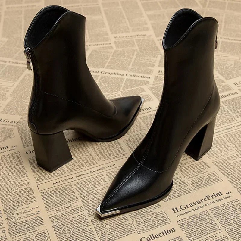 Enkellaarzen Western stijl vrouwen - Miss Madera