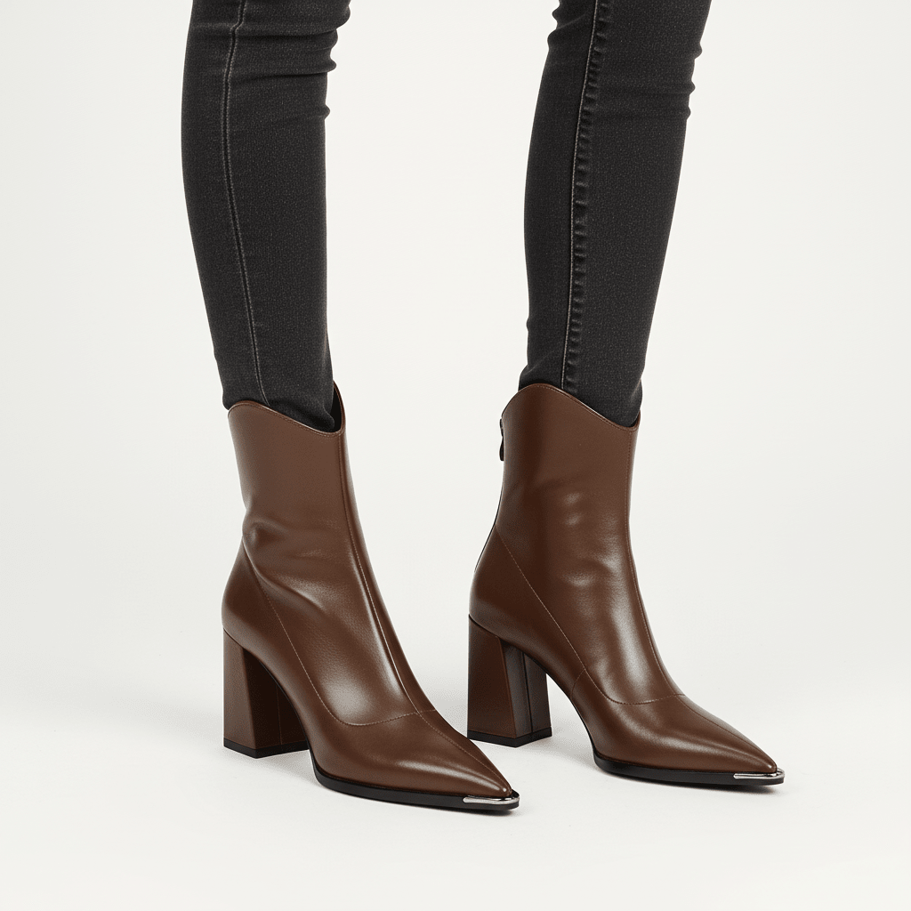 Enkellaarzen Western stijl vrouwen - Miss Madera