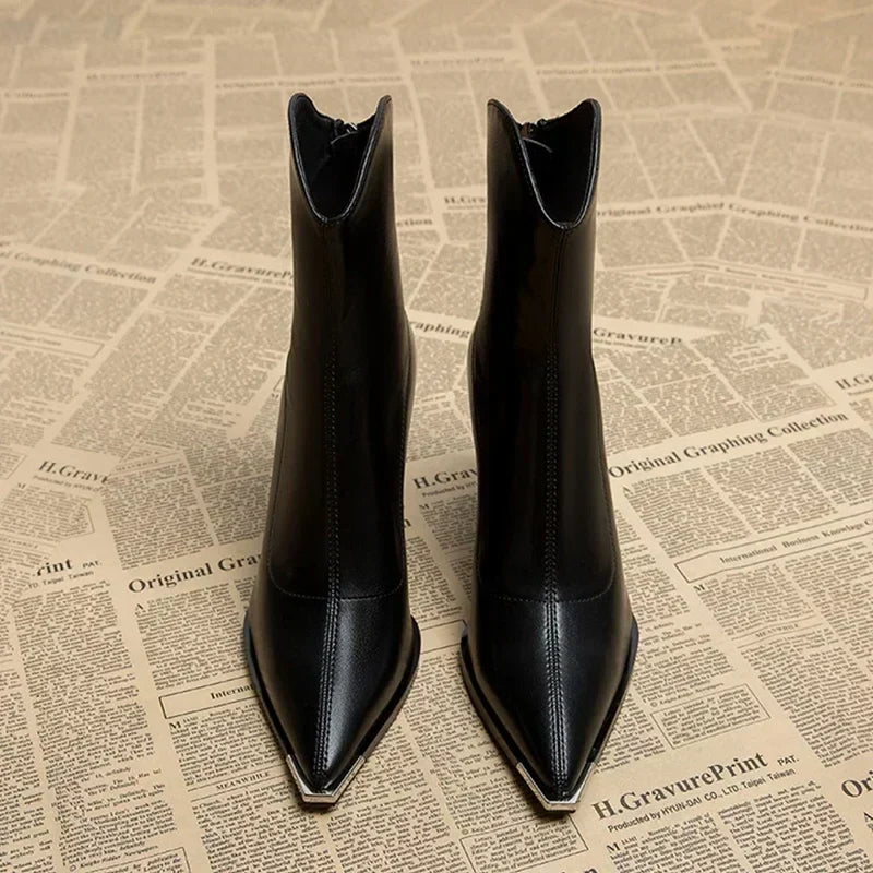 Enkellaarzen Western stijl vrouwen - Miss Madera