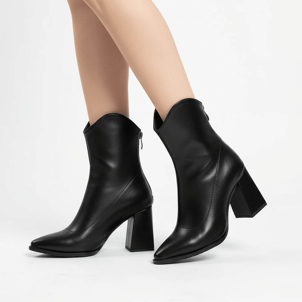 Enkellaarzen Western stijl vrouwen - Miss Madera