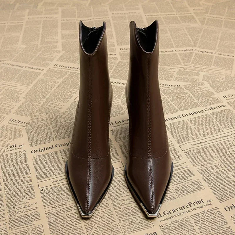 Enkellaarzen Western stijl vrouwen - Miss Madera