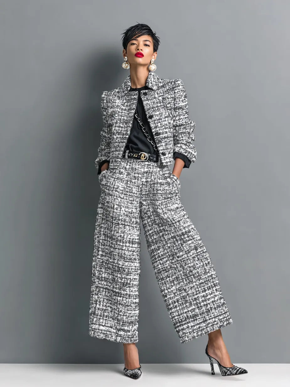 Miss | Tweedelige Set Dames Blazer + Broek - Co-ord Set