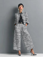 Miss | Tweedelige Set Dames Blazer + Broek - Co-ord Set